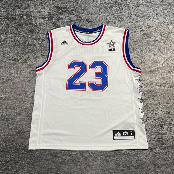 adidas Other - Lebron James NBA All-Star Game 2015 East Adidas Basketball Jersey Mens Large